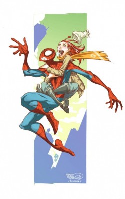 Spidey-and-MJ-by-CeeCeeLuvins
