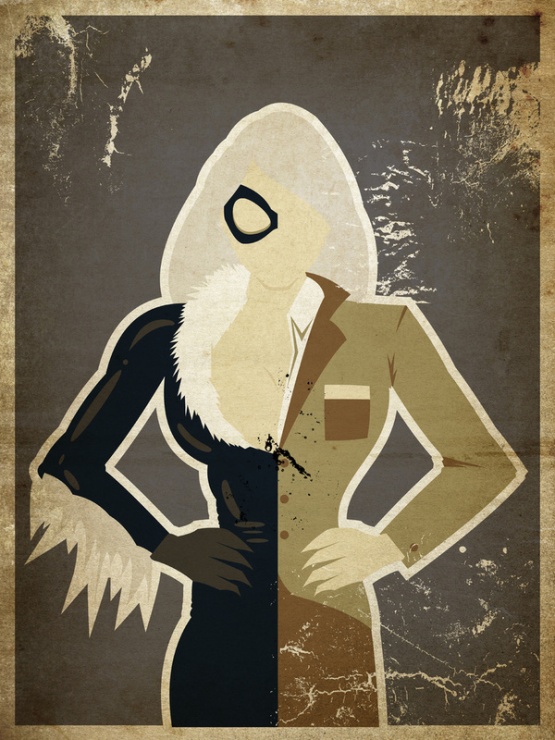 Superheroinas y sus Álter-Ego vistas por Danny Haas 7