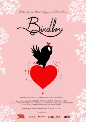 cartel Birdboy animacion corto cartel Birdboy animacion corto