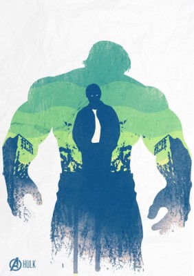 vengadores-minimalista-hulk Hulk