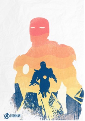 vengadores-minimalista-iron-man Iron Man