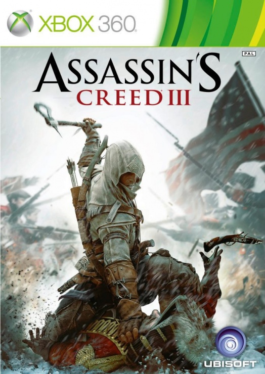 portada de assasins creed 3 para 360