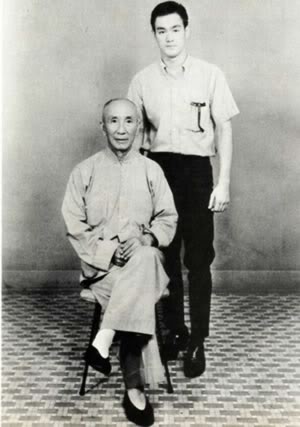 Bruce Lee y Yip Man