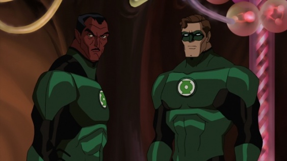 Sinestro y Hal Jordan