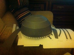 Fabricando el Casco de Magneto en Papercraft 5