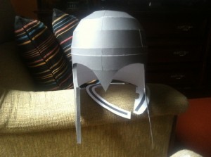Fabricando el Casco de Magneto en Papercraft 7
