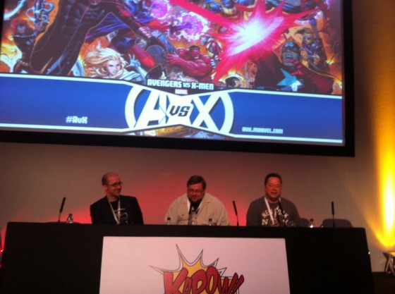 avx Joe Quesada, Kieron Guillen y CG Cebulski