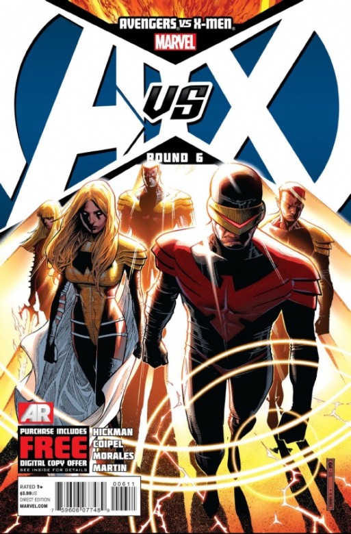 Portada del Avengers Vs. X-Men 6