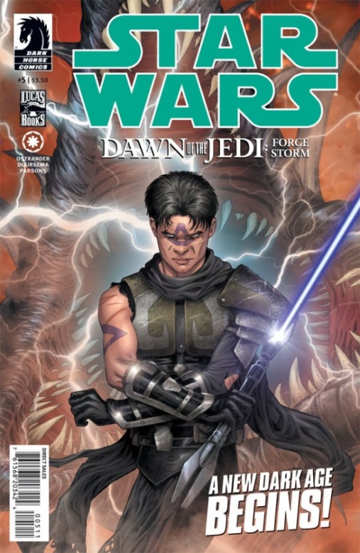 Portada del Star Wars Dawn of Jedi 5