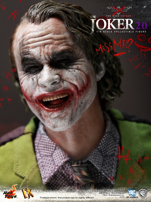 nueva figura de "El Joker" de hot toys