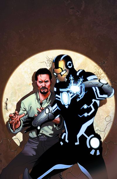 Portada del Invincible Iron Man 519