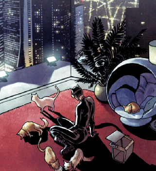 Catwoman y sus gatos Catwoman, DC, ECC Ediciones, Selina Kyle