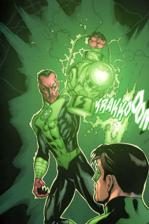 Green Lantern #1 (Cómic) 3 Green Lantern Sinestro