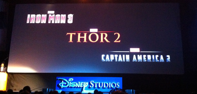 Logos de Iron Man 3, Capitán América 2 y Thor 2 Logos de Iron Man 3, Capitán América 2 y Thor 2