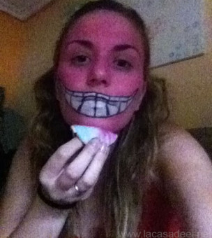 Maquillaje-Cosplay-El-Gato-De-Cheshire-13 Cosplay, Maquillaje