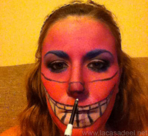 Maquillaje-Cosplay-El-Gato-De-Cheshire-23 Cosplay, Maquillaje