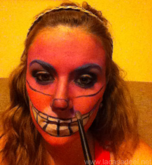 Maquillaje-Cosplay-El-Gato-De-Cheshire-24 Cosplay, Maquillaje