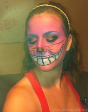 Maquillaje-Cosplay-El-Gato-De-Cheshire-30 Cosplay, Maquillaje