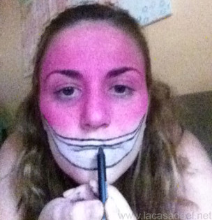 Maquillaje-Cosplay-El-Gato-De-Cheshire-9 Cosplay, Maquillaje