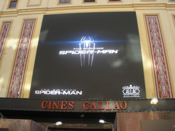 Premier Spiderman en Madrid Premier Spiderman en Madrid