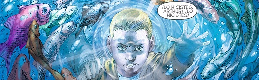 aquaman-nuevos-52-arthur-niño Aquaman, DC Comics, ECC Ediciones, Nuevo Universo DC
