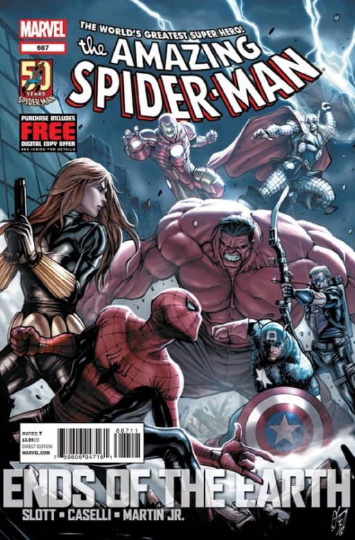 spider-man-687 Portada del The Amazing Spider-Man 687