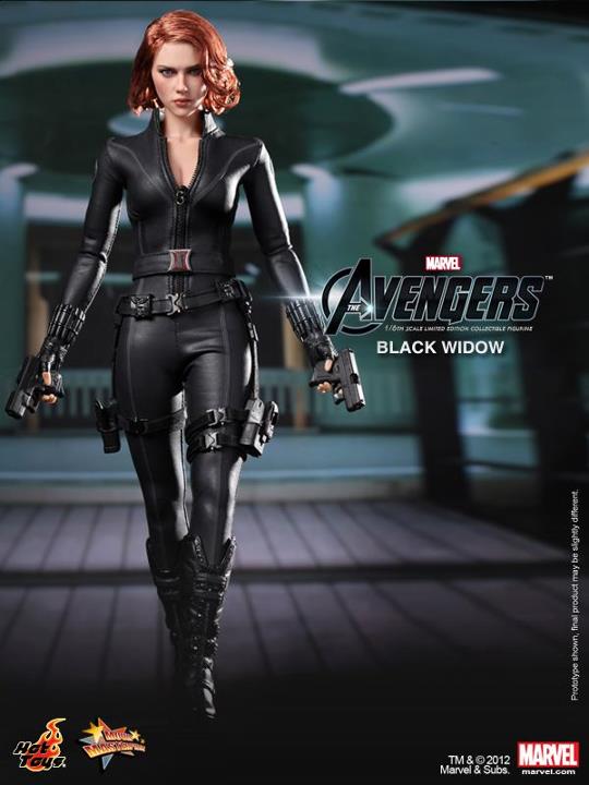 Hot Toys, Los Vengadores, Scarlett Johansson, Viuda Negra