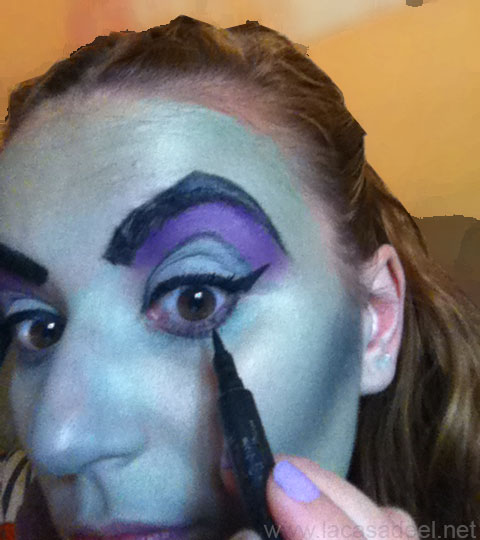 maquillaje-cosplay-malefica-17 Cosplay, Maléfica, Maquillaje