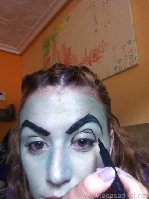 maquillaje-cosplay-malefica-5 Cosplay, Maléfica, Maquillaje