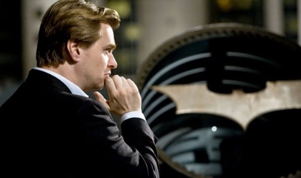 Christopher Nolan durante el rodaje de The Dark Knight Rises