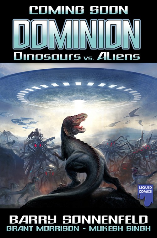 Dinosaurs vs Aliens