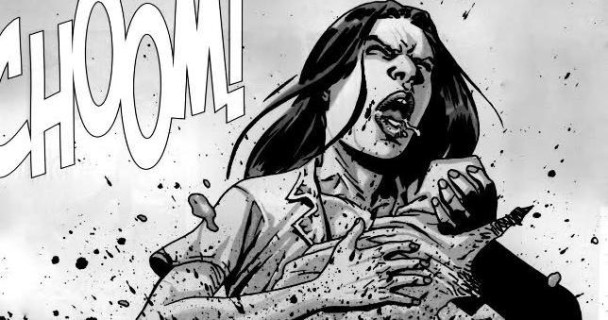Lori-muere-The-Walking-Dead Lori-comics-the-walking-dead