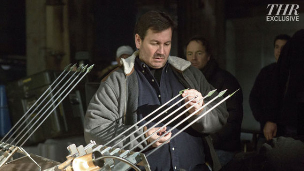 arrow imagenes del rodaje de la serie 4 arrow la serie