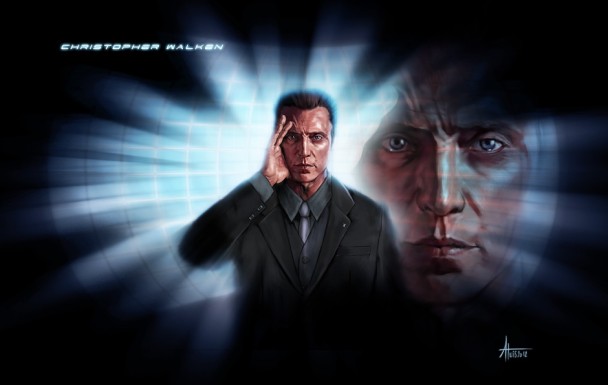 christopher-walken-profesor-x-charles-xavier Actores famosos reimaginados como héroes de Marvel