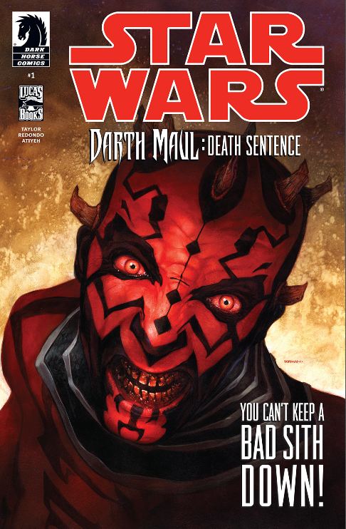 Portada del Darth Maul Death Sentence