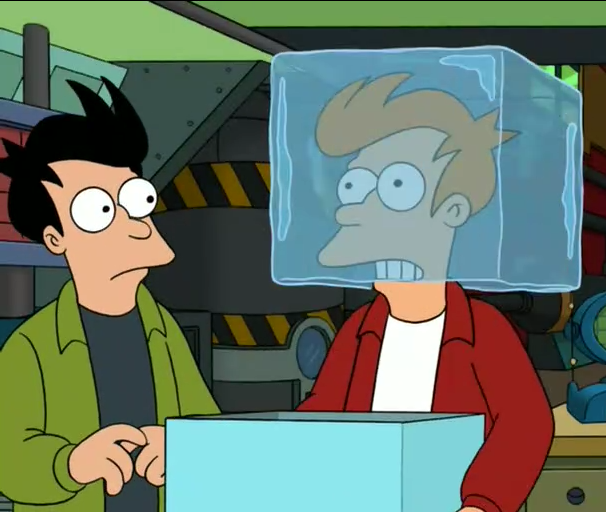 La paracaja de Fansworth Futurama