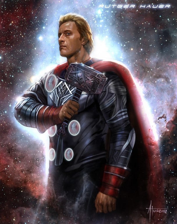 rutger-hauer-thor Actores famosos reimaginados como héroes de Marvel