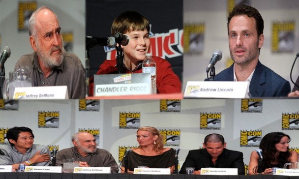 the walking dead tercera temporada entrevistas the walking dead tercera temporada comic-con
