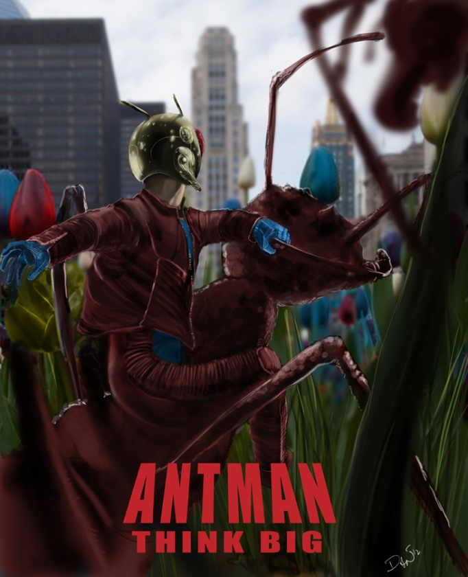 Póster fan made de "Ant Man"