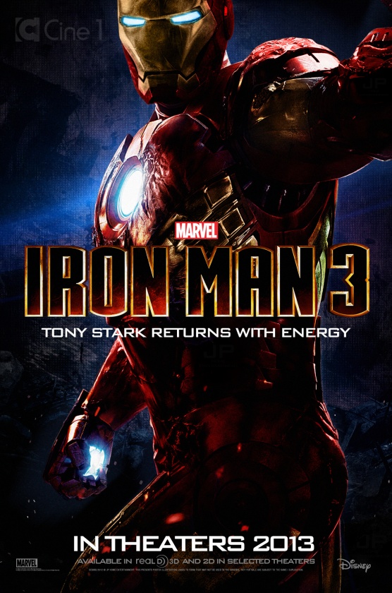 Póster fan made de "Iron Man 3"