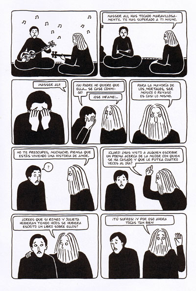 Pollo con ciruelas - comic