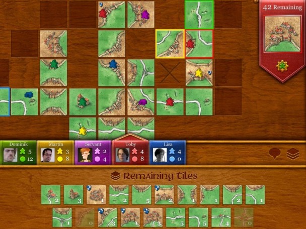 Carcassonne Tablero Carcassonne Tablero