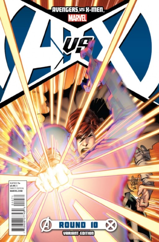 Portada Alternativa del Avengers Vs. X-men 10