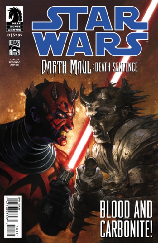 Portada del Star Wars: Darth Maul - Death Sentence 3