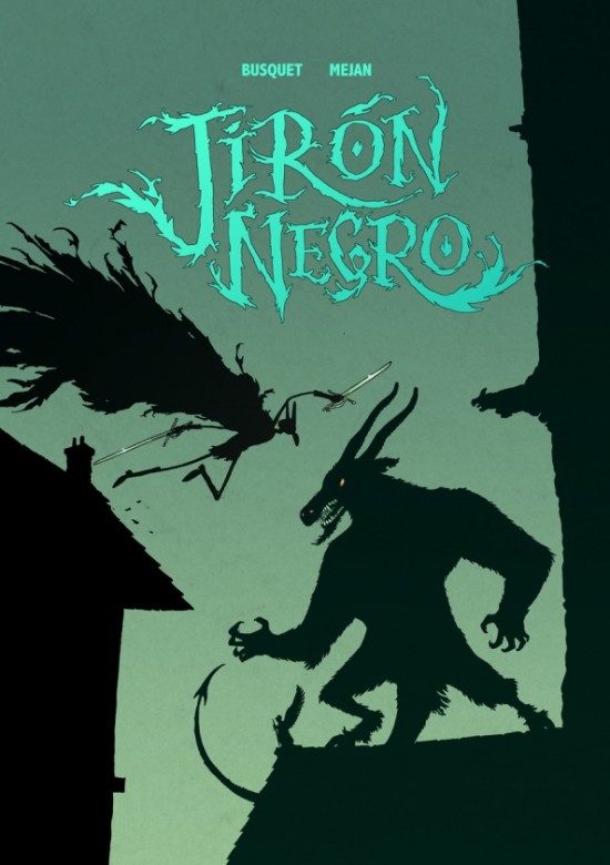 Portada del primer volumen de Jirón Negro