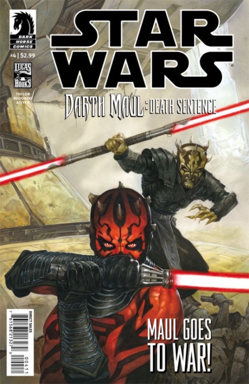 Portada del Star Wars - Darth Maul : Death Sentence 4