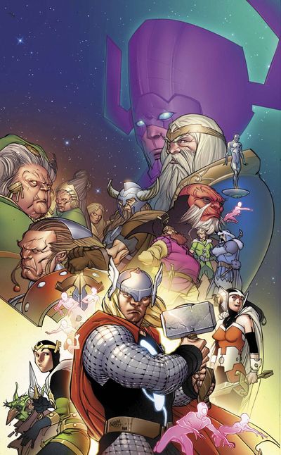 Portada del Mighty Thor 22