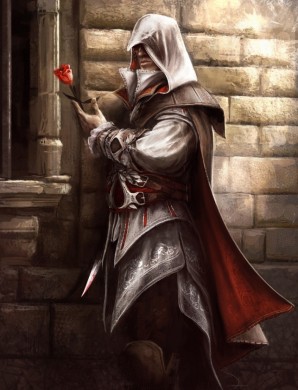 Ezio Auditore Concept-art rosa