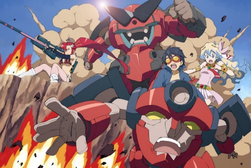 Gurren-Lagann-Simon-Yoko-Nia Gurren Lagann, SelectaVisión