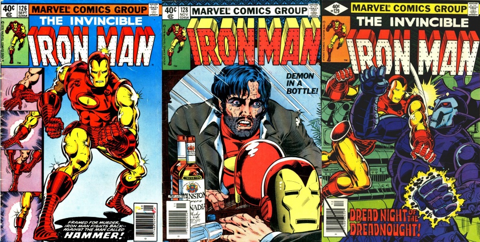 Iron Man #126, #128, #129